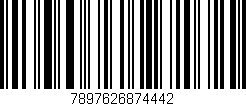 Código de barras (EAN, GTIN, SKU, ISBN): '7897626874442'