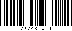 Código de barras (EAN, GTIN, SKU, ISBN): '7897626874893'