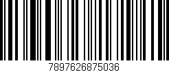 Código de barras (EAN, GTIN, SKU, ISBN): '7897626875036'