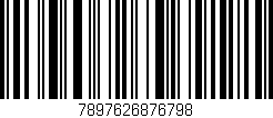 Código de barras (EAN, GTIN, SKU, ISBN): '7897626876798'