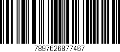 Código de barras (EAN, GTIN, SKU, ISBN): '7897626877467'