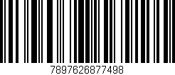 Código de barras (EAN, GTIN, SKU, ISBN): '7897626877498'