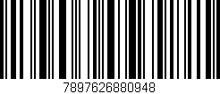 Código de barras (EAN, GTIN, SKU, ISBN): '7897626880948'