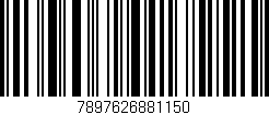 Código de barras (EAN, GTIN, SKU, ISBN): '7897626881150'