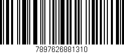 Código de barras (EAN, GTIN, SKU, ISBN): '7897626881310'