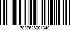 Código de barras (EAN, GTIN, SKU, ISBN): '7897626881648'