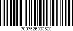Código de barras (EAN, GTIN, SKU, ISBN): '7897626883628'