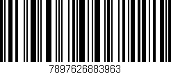 Código de barras (EAN, GTIN, SKU, ISBN): '7897626883963'
