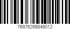Código de barras (EAN, GTIN, SKU, ISBN): '78976268846012'