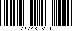 Código de barras (EAN, GTIN, SKU, ISBN): '7897626885189'