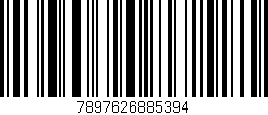 Código de barras (EAN, GTIN, SKU, ISBN): '7897626885394'
