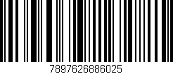 Código de barras (EAN, GTIN, SKU, ISBN): '7897626886025'