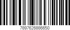 Código de barras (EAN, GTIN, SKU, ISBN): '7897626886650'