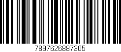 Código de barras (EAN, GTIN, SKU, ISBN): '7897626887305'