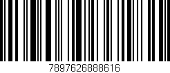 Código de barras (EAN, GTIN, SKU, ISBN): '7897626888616'