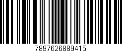 Código de barras (EAN, GTIN, SKU, ISBN): '7897626889415'