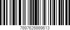 Código de barras (EAN, GTIN, SKU, ISBN): '7897626889613'