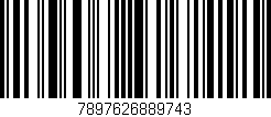 Código de barras (EAN, GTIN, SKU, ISBN): '7897626889743'