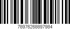 Código de barras (EAN, GTIN, SKU, ISBN): '78976268897984'