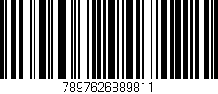 Código de barras (EAN, GTIN, SKU, ISBN): '7897626889811'