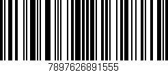 Código de barras (EAN, GTIN, SKU, ISBN): '7897626891555'