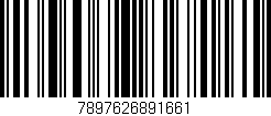 Código de barras (EAN, GTIN, SKU, ISBN): '7897626891661'