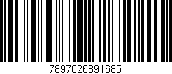 Código de barras (EAN, GTIN, SKU, ISBN): '7897626891685'