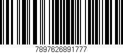 Código de barras (EAN, GTIN, SKU, ISBN): '7897626891777'