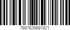 Código de barras (EAN, GTIN, SKU, ISBN): '7897626891821'