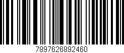 Código de barras (EAN, GTIN, SKU, ISBN): '7897626892460'