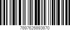 Código de barras (EAN, GTIN, SKU, ISBN): '7897626893870'