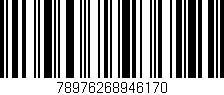 Código de barras (EAN, GTIN, SKU, ISBN): '78976268946170'