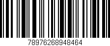 Código de barras (EAN, GTIN, SKU, ISBN): '78976268948464'