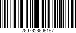 Código de barras (EAN, GTIN, SKU, ISBN): '7897626895157'