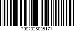 Código de barras (EAN, GTIN, SKU, ISBN): '7897626895171'