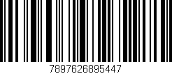Código de barras (EAN, GTIN, SKU, ISBN): '7897626895447'