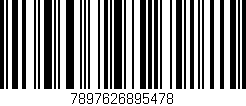 Código de barras (EAN, GTIN, SKU, ISBN): '7897626895478'