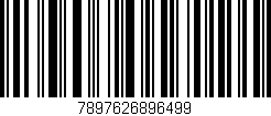 Código de barras (EAN, GTIN, SKU, ISBN): '7897626896499'