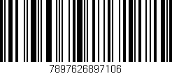 Código de barras (EAN, GTIN, SKU, ISBN): '7897626897106'