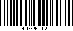 Código de barras (EAN, GTIN, SKU, ISBN): '7897626898233'