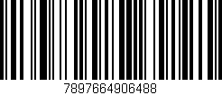 Código de barras (EAN, GTIN, SKU, ISBN): '7897664906488'