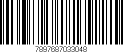 Código de barras (EAN, GTIN, SKU, ISBN): '7897687033048'