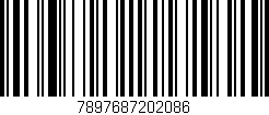 Código de barras (EAN, GTIN, SKU, ISBN): '7897687202086'