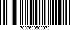 Código de barras (EAN, GTIN, SKU, ISBN): '7897693589072'