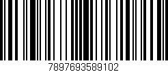 Código de barras (EAN, GTIN, SKU, ISBN): '7897693589102'