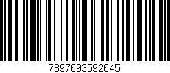 Código de barras (EAN, GTIN, SKU, ISBN): '7897693592645'