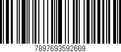 Código de barras (EAN, GTIN, SKU, ISBN): '7897693592669'
