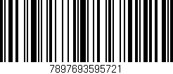 Código de barras (EAN, GTIN, SKU, ISBN): '7897693595721'