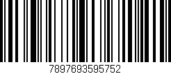 Código de barras (EAN, GTIN, SKU, ISBN): '7897693595752'