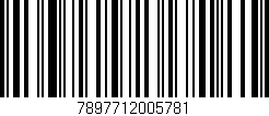 Código de barras (EAN, GTIN, SKU, ISBN): '7897712005781'